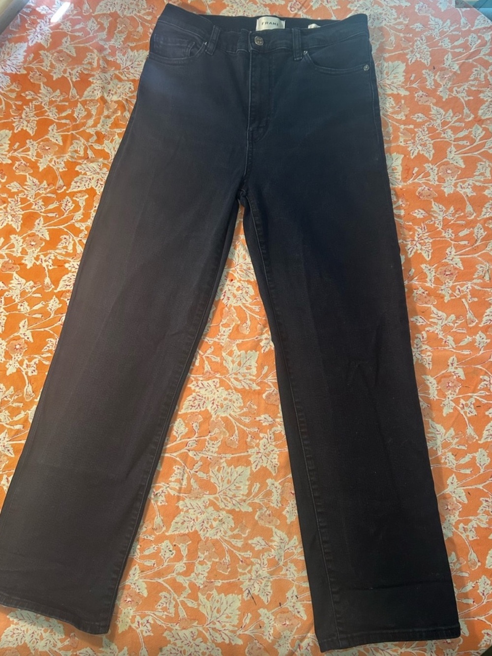 FRAME Le Sleek Straight High Rise Ankle Jeans Century Size 29 - Picture 4 of 7